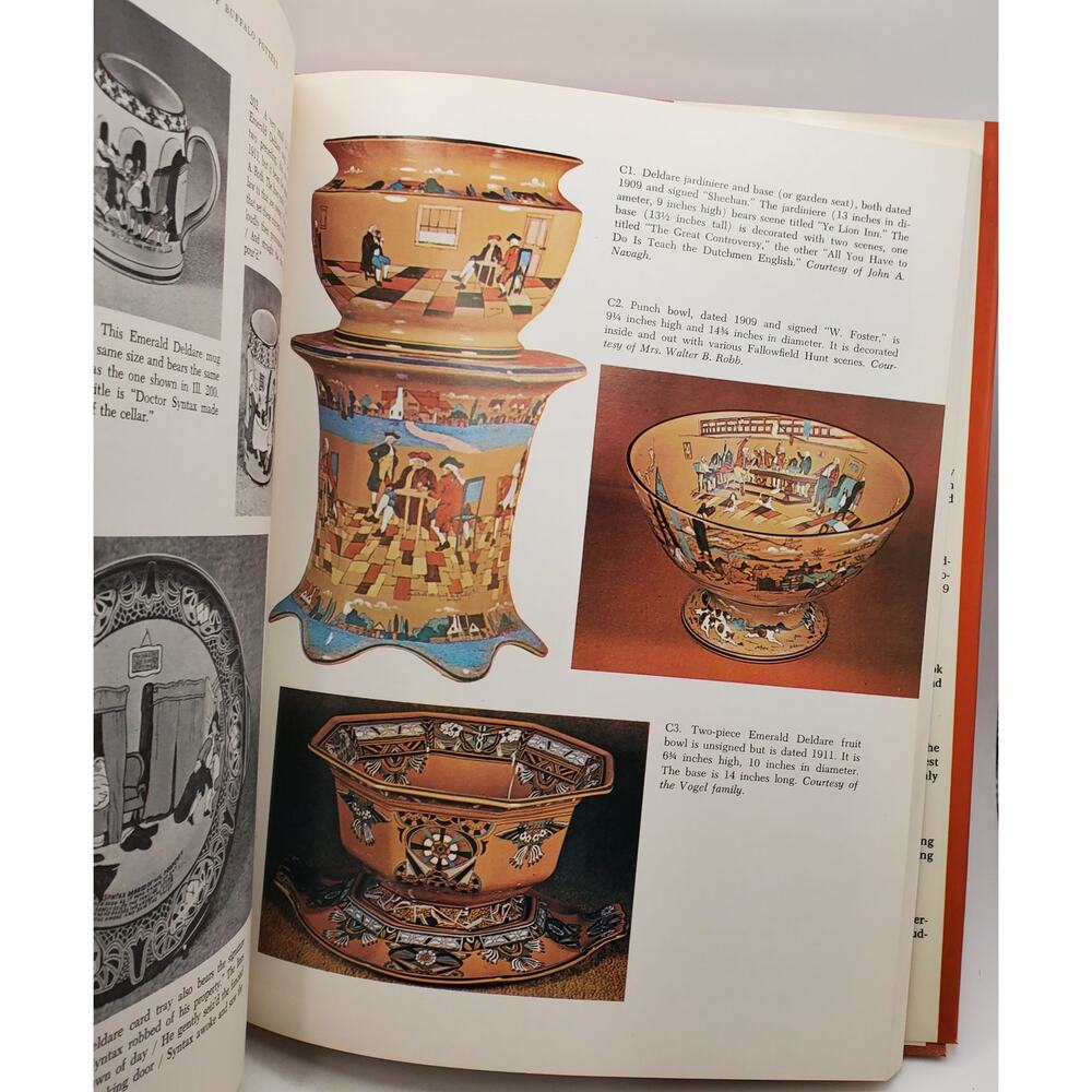 The Book of Buffalo Pottery Definitive Guide HC DJ‎ - Picture 9 of 10
